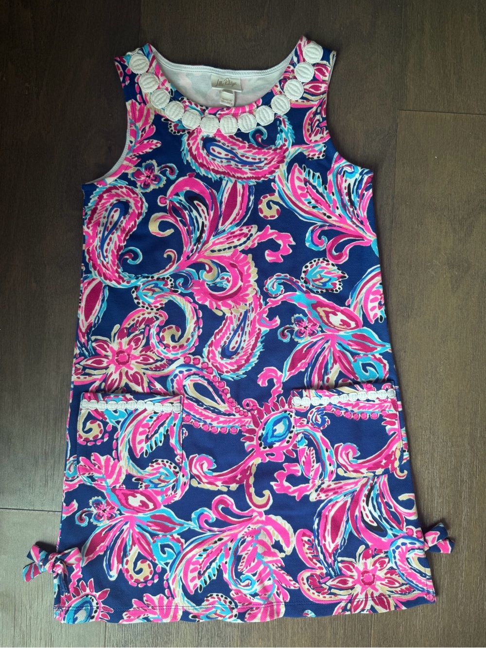 Size Large Lilly Pulitzer Kids' Little Lilly Knit Shift Dress